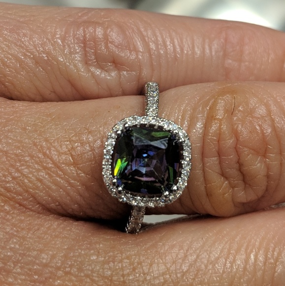 Jewelry - Mystic topaz cz ring